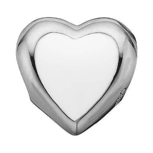 Image of Christina Collect' BIG ENAMEL HEART' i sterling sølv